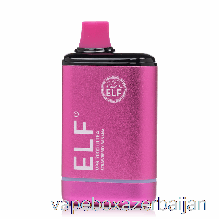 Vape Azerbaijan ELF VPR 7000 Ultra Disposable Strawberry Banana